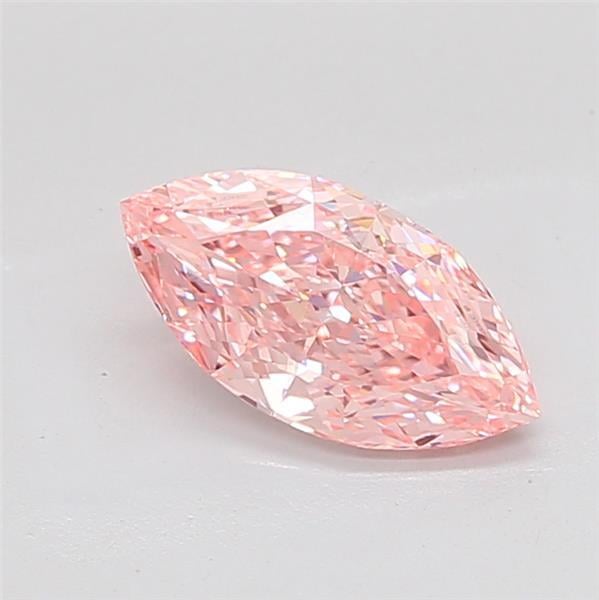 2.10 Ct. Fancy Vivid Pink Marquise Lab Grown Diamond