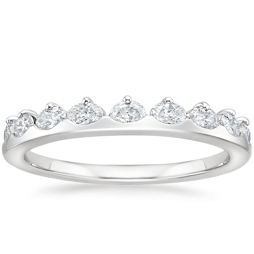 Rose gold diamond engagement ring with surprise diamond details