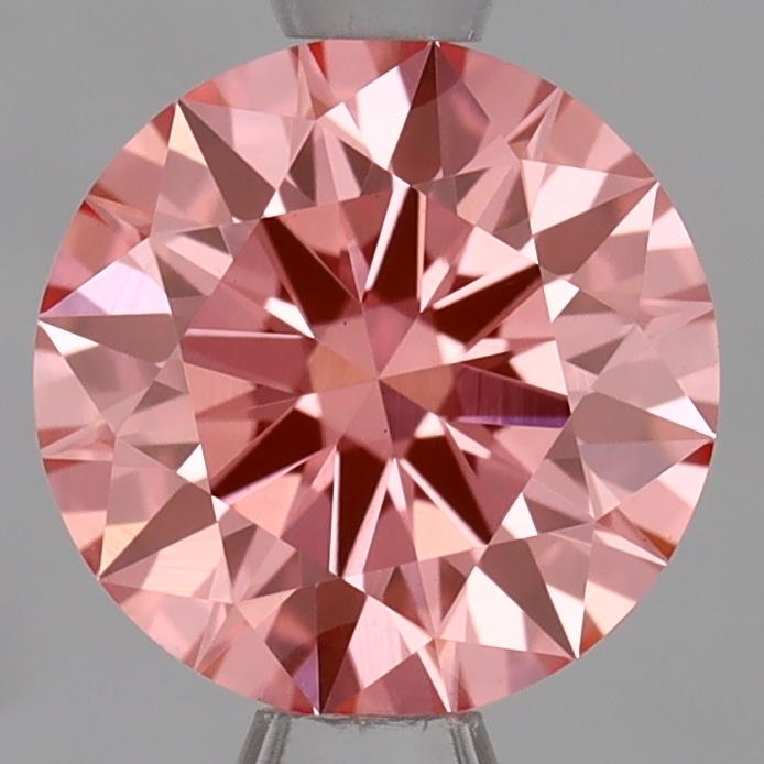 1.03 Ct. Fancy Vivid Pink Round Lab Grown Diamond