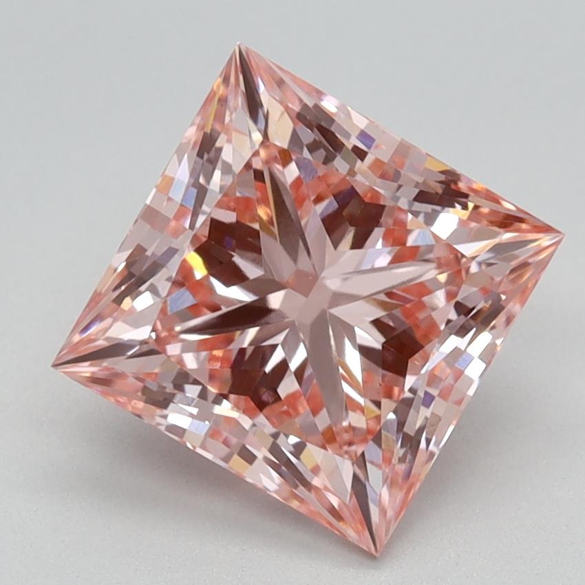 2.13 Ct. Fancy Intense Pink Princess Lab Grown Diamond