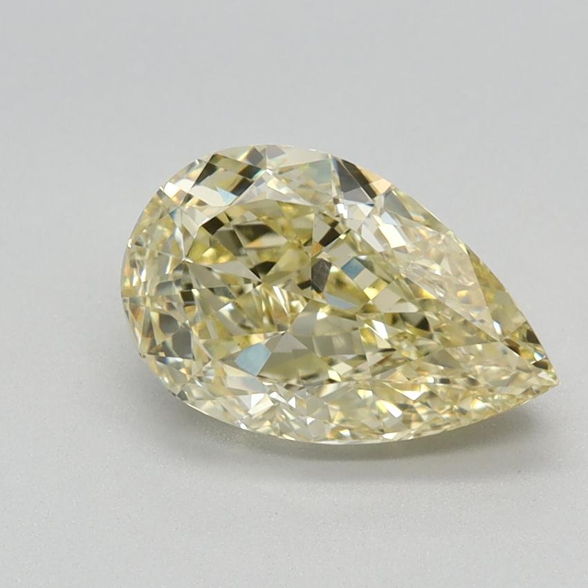 1.65 Ct. Fancy Intense Yellow Pear Lab Grown Diamond