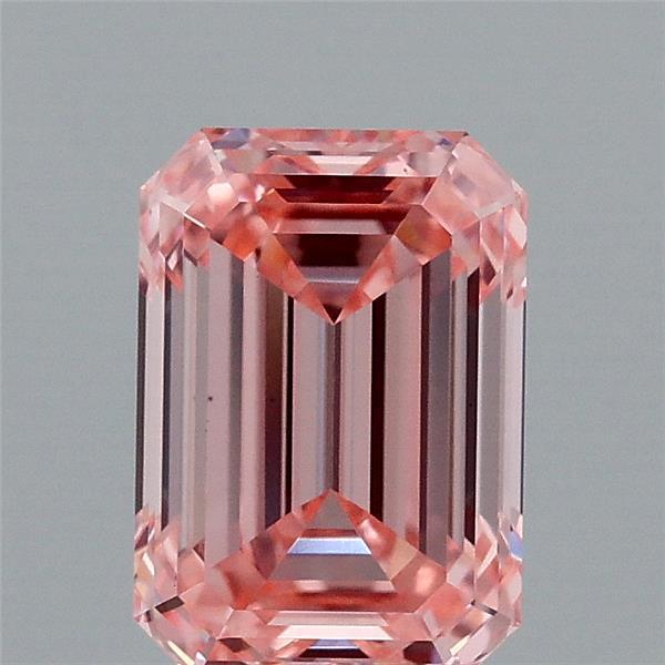 1.49 Ct. Fancy Vivid Pink Emerald Lab Grown Diamond