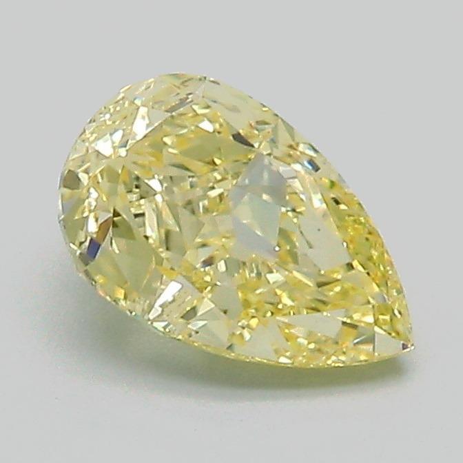 1.11 Ct. Fancy Intense Yellow Pear Lab Grown Diamond