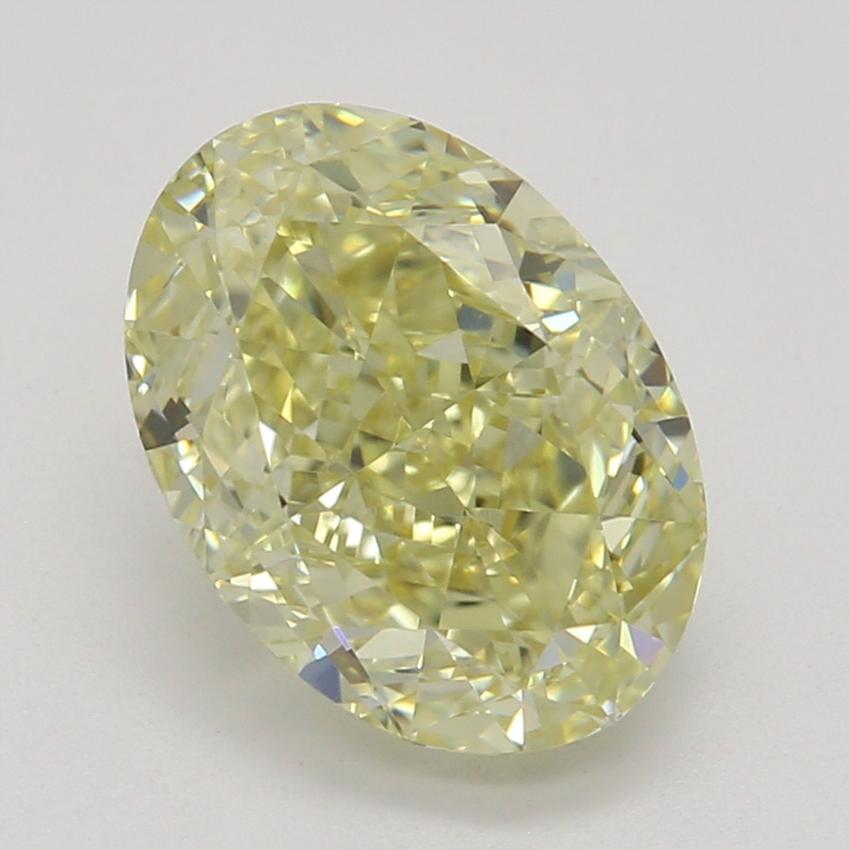 1.55 Ct. Fancy Yellow Oval Diamond