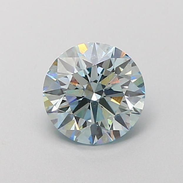 1.18 Ct. Fancy Blue Round Lab Grown Diamond