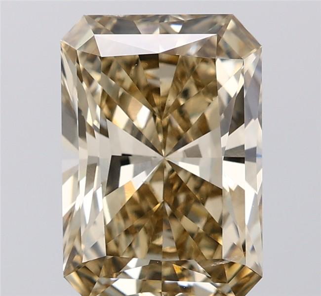 5.05 Ct. Fancy Greyish Yellow Radiant Lab Grown Diamond
