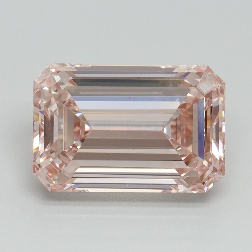 5.17 Ct. Fancy Intense Pink Emerald Lab Grown Diamond