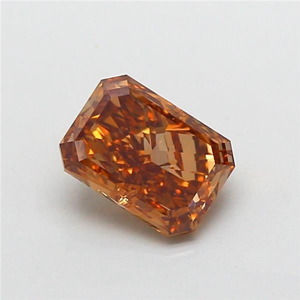 1.05 Ct. Fancy Brown Radiant Lab Grown Diamond