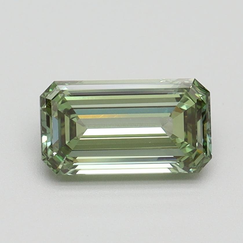1.00 Ct. Fancy Intense Green Emerald Lab Grown Diamond