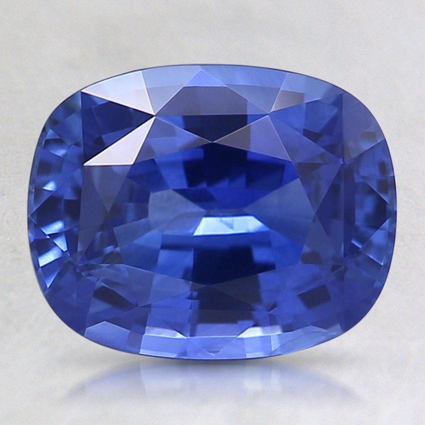 8.8x7mm Premium Blue Cushion Sapphire