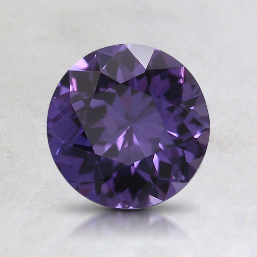 6.5mm Premium Purple Round Sapphire
