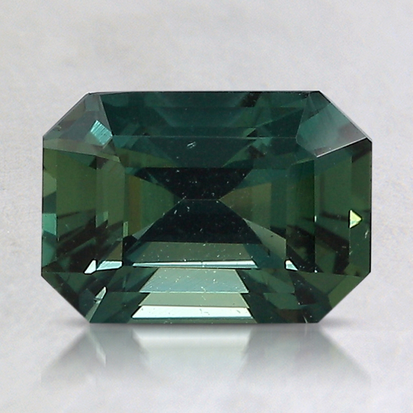 8.1x5.9mm Teal Emerald Sapphire