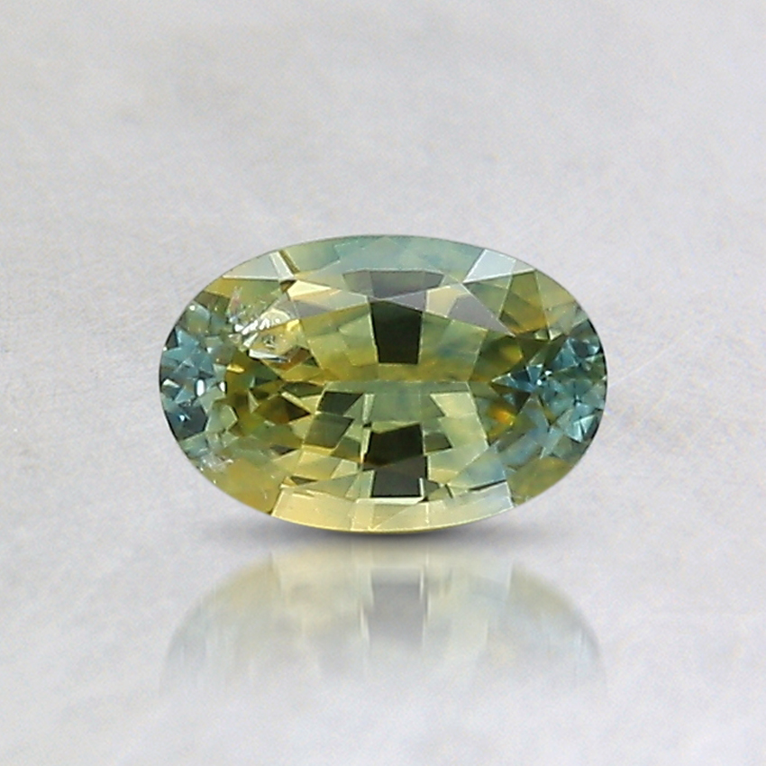 6x4mm Bi-Color Oval Montana Sapphire