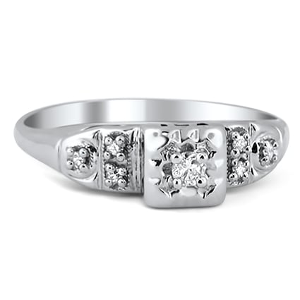 Art Deco Diamond Vintage Ring