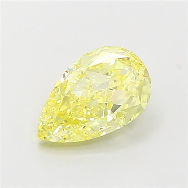 1.01 Ct. Fancy Intense Yellow Pear Lab Grown Diamond