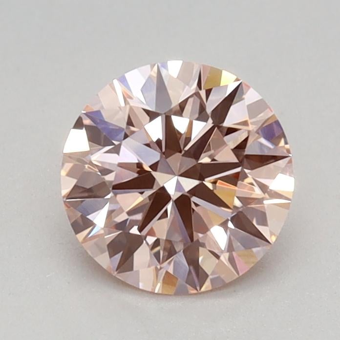 0.64 Ct. Fancy Pink Round Lab Grown Diamond