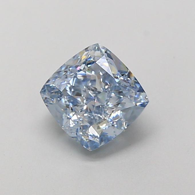 1.25 Ct. Fancy Intense  Blue Cushion Lab Grown Diamond