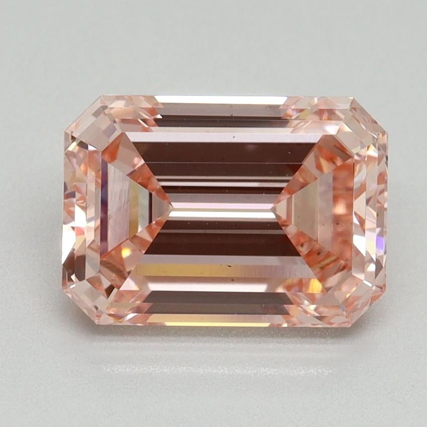 3.03 Ct. Fancy Intense Pink Emerald Lab Grown Diamond