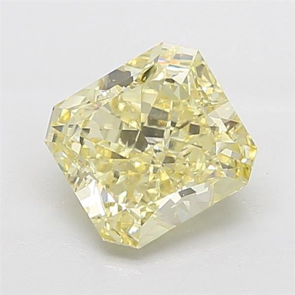 3.01 Ct. Fancy Yellow Radiant Lab Grown Diamond