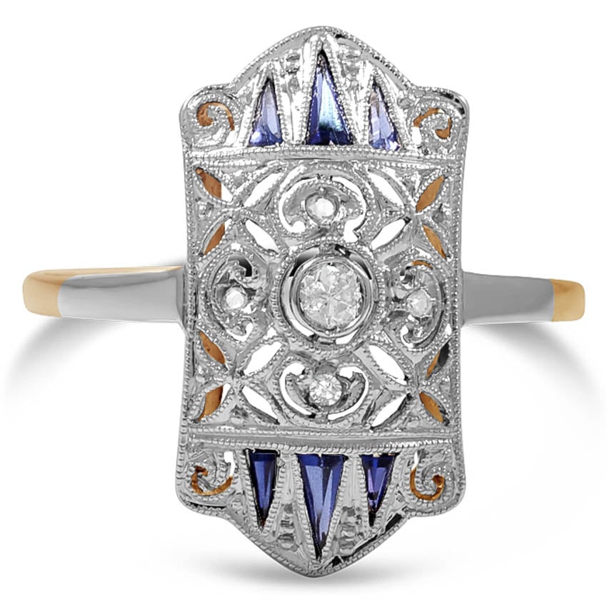 Art Deco Diamond Vintage Ring