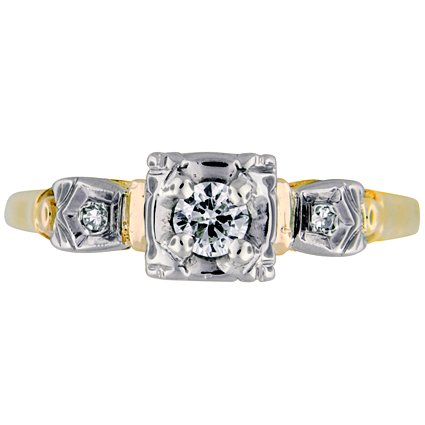Retro Diamond Vintage Ring