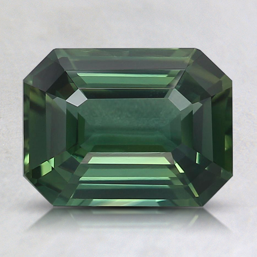 8.3x6.3mm Teal Emerald Sapphire