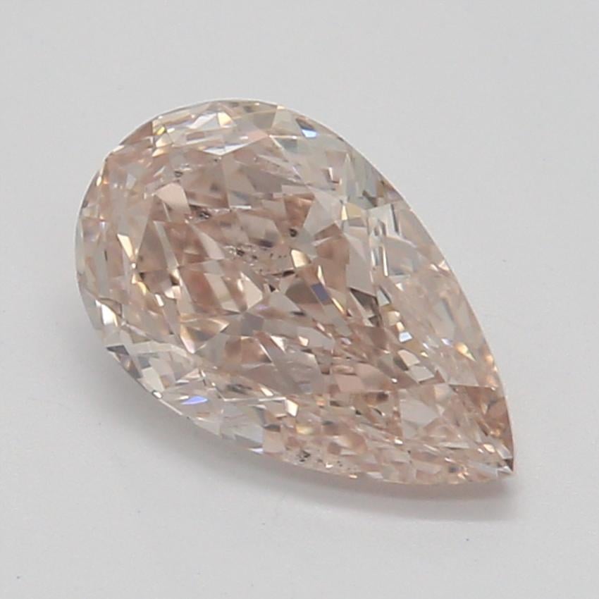 0.50 Ct. Fancy Brownish Pink Pear Diamond
