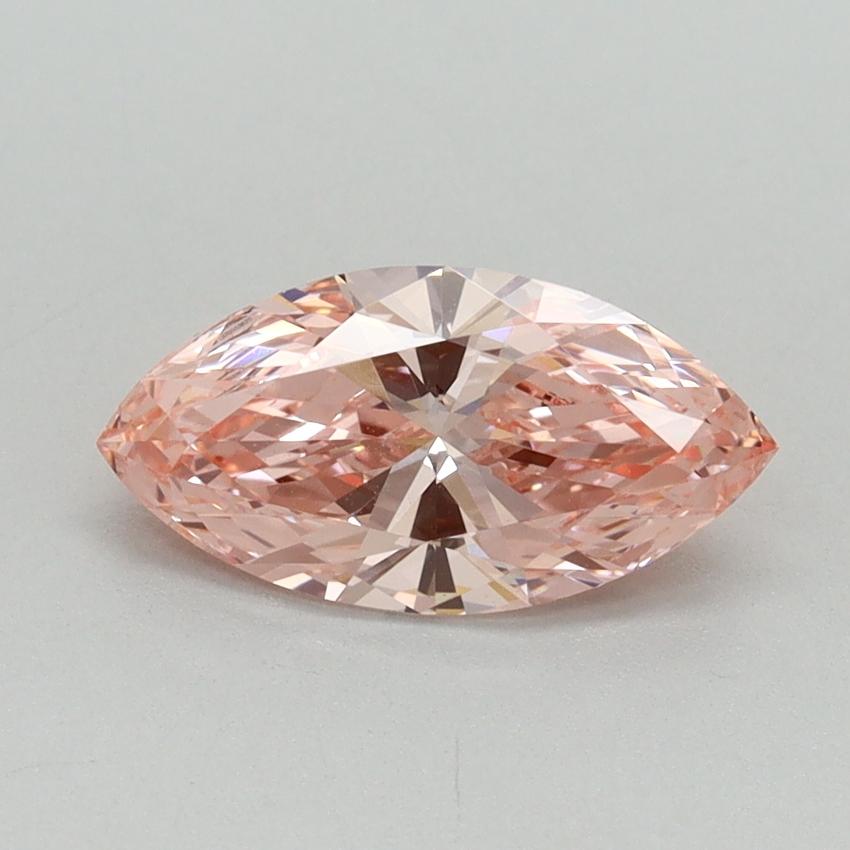 1.04 Ct. Fancy Vivid Pink Marquise Lab Grown Diamond