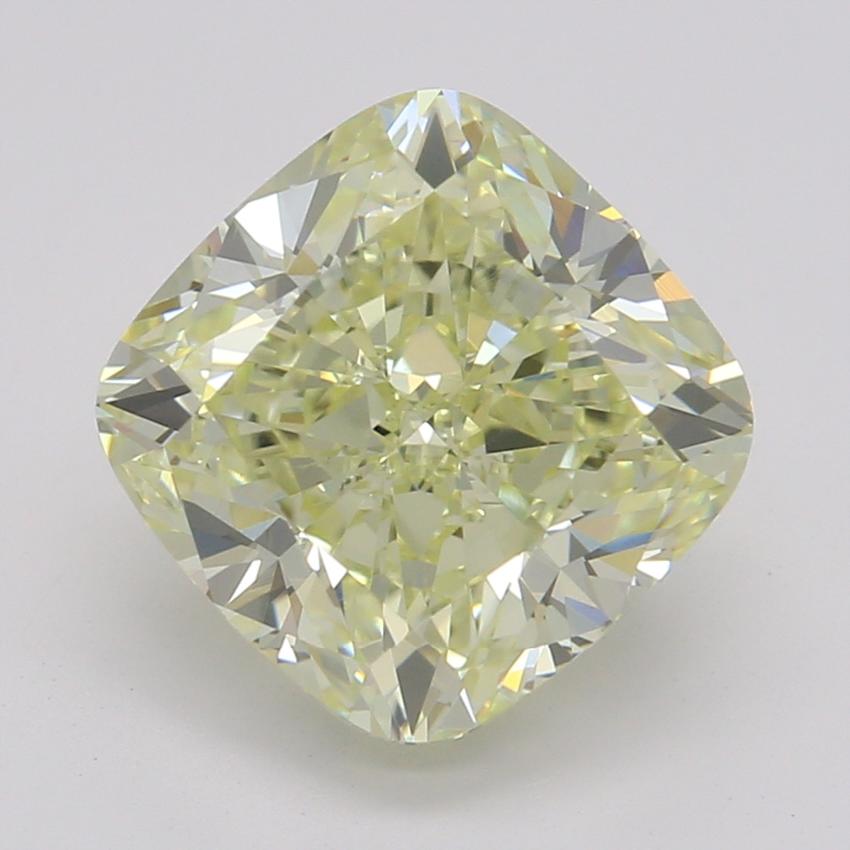2.02 Ct. Fancy Light Yellow Cushion Diamond