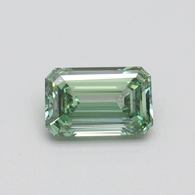 0.50 Ct. Fancy Intense Green Emerald Lab Grown Diamond