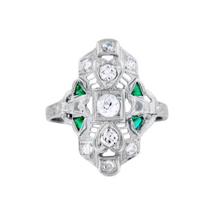 Art Deco Diamond Vintage Ring