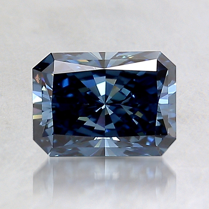 1.02 Ct. Fancy Deep Blue Radiant Lab Created Diamond