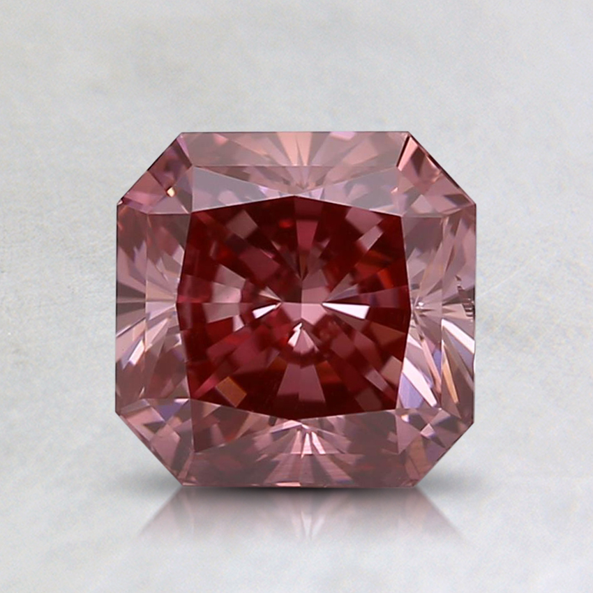1.26 Ct. Fancy Intense Pink Radiant Lab Grown Diamond