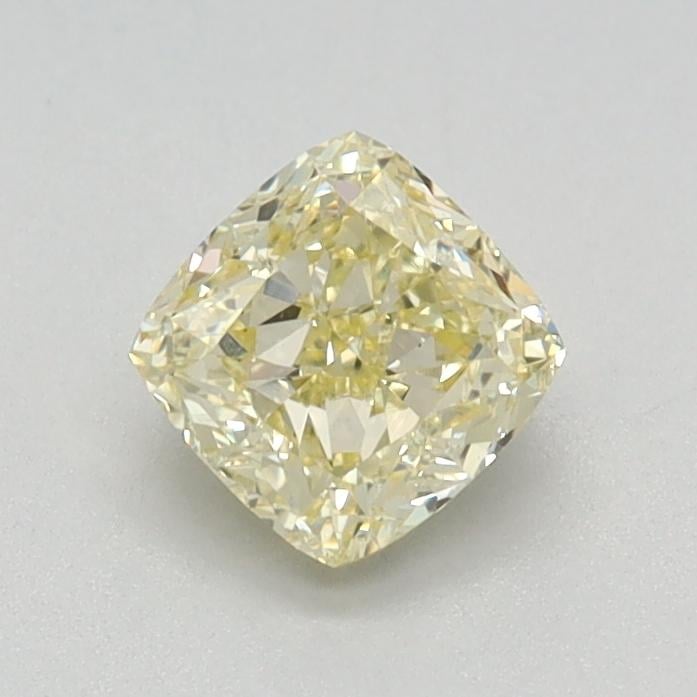 0.61 Ct. Fancy Yellow Cushion Lab Grown Diamond