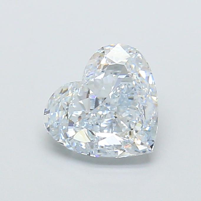 1.45 Ct. Fancy Light  Blue Heart Lab Grown Diamond