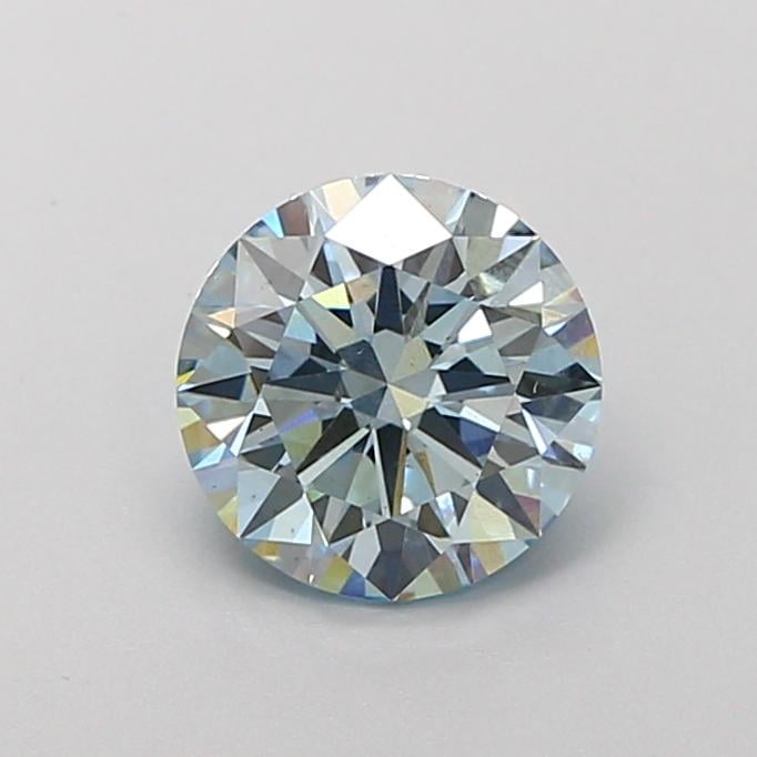 1.60 Ct. Fancy Blue Round Lab Grown Diamond