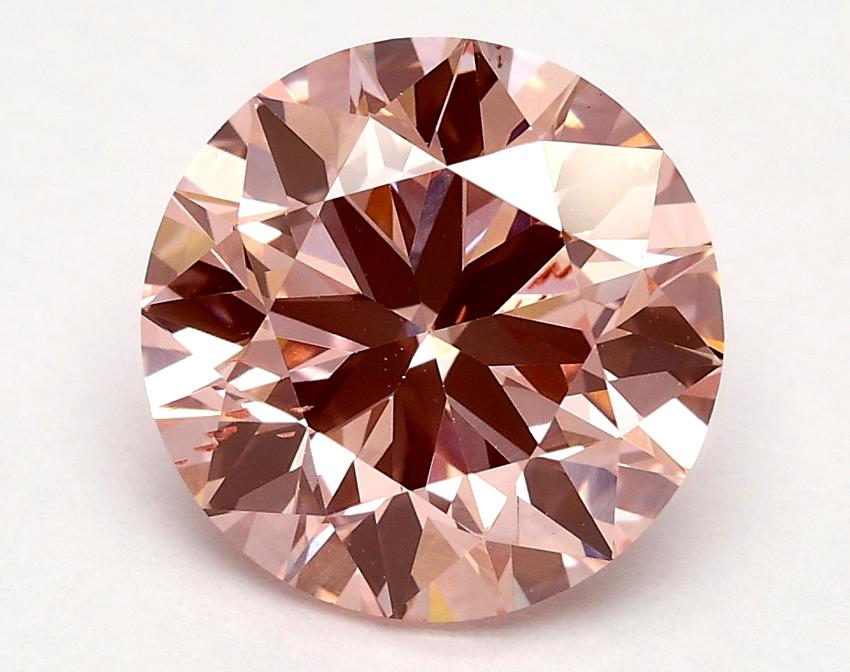 2.00 Ct. Fancy Vivid Pink Round Lab Grown Diamond