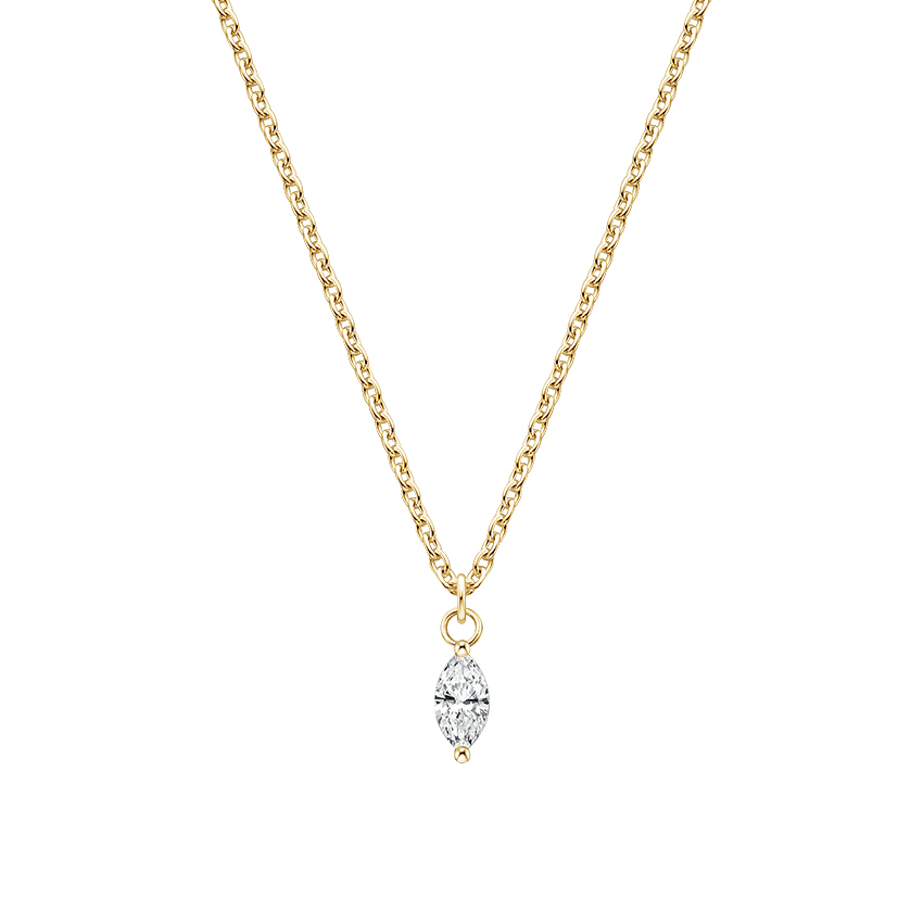Marquise Diamond Pendant 
