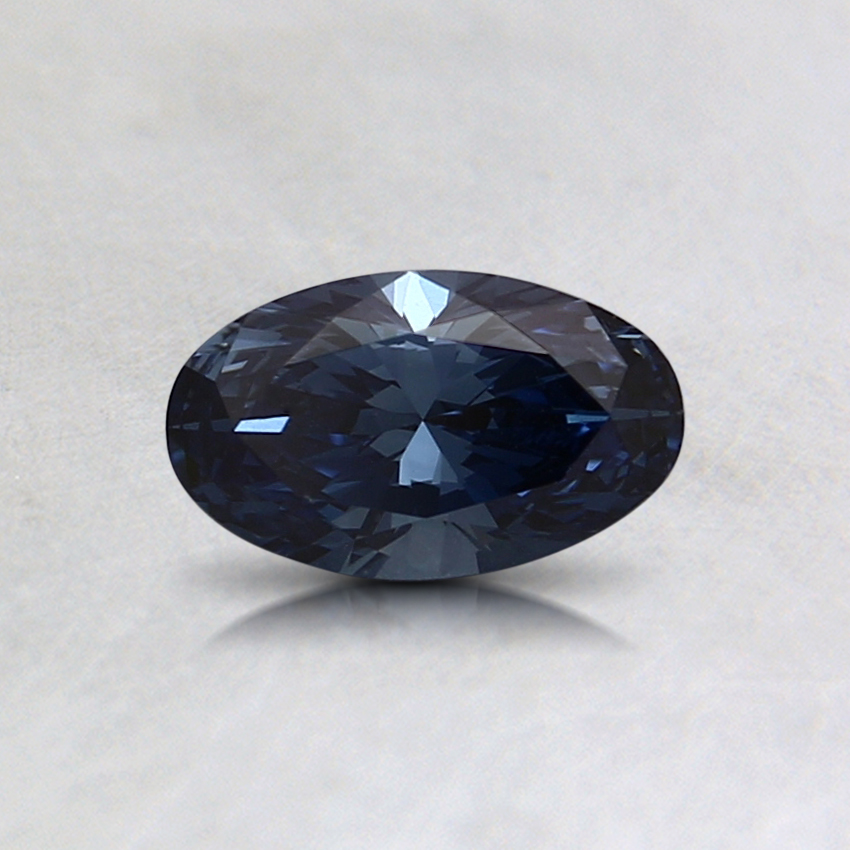 0.44 Ct. Fancy Vivid Blue Oval Lab Grown Diamond