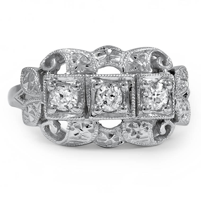 Retro Diamond Vintage Ring