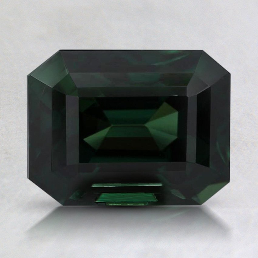 8x6.2mm Premium Teal Emerald Sapphire