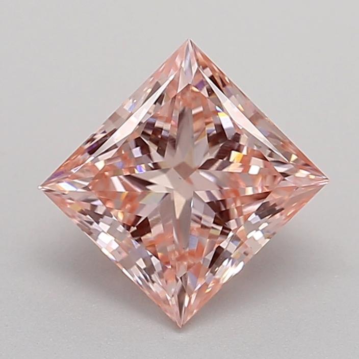 1.38 Ct. Fancy Intense  Pink Princess Lab Grown Diamond