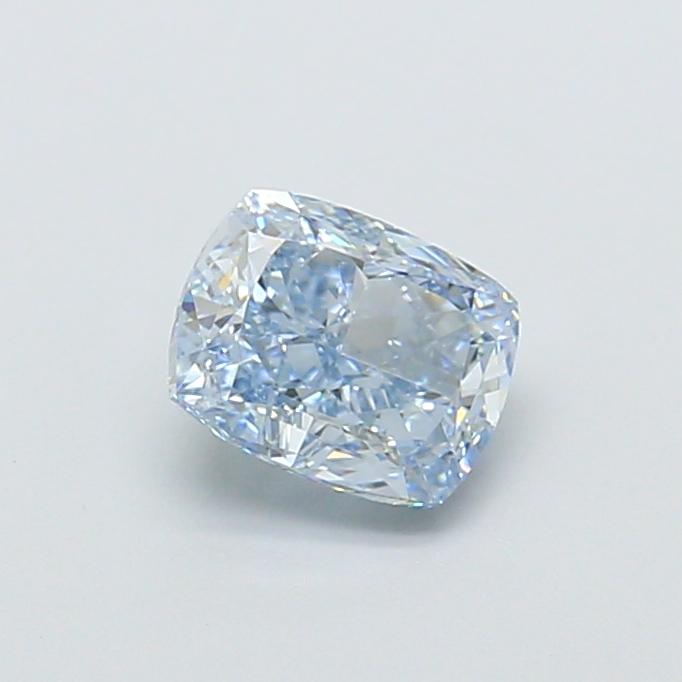 1.01 Ct. Fancy Intense Blue Cushion Lab Grown Diamond