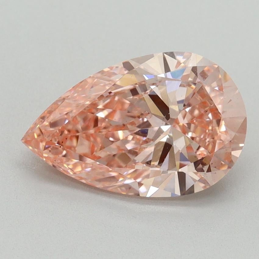 1.97 Ct. Fancy Vivid Pink Pear Lab Grown Diamond