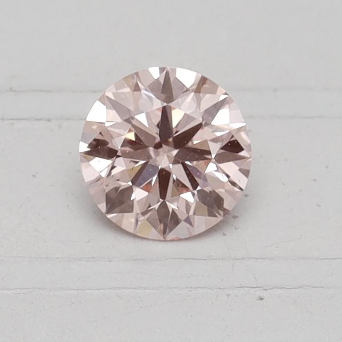 0.4 Ct. Fancy Intense Pink Round Lab Grown Diamond