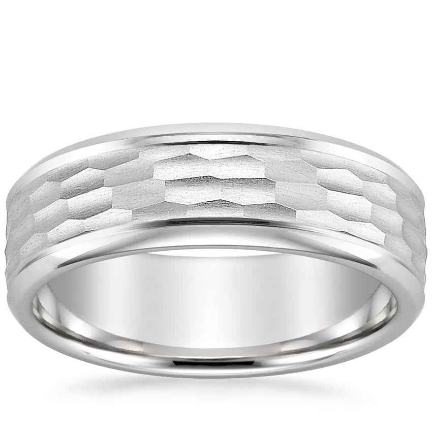 River Wedding Ring in Platinum