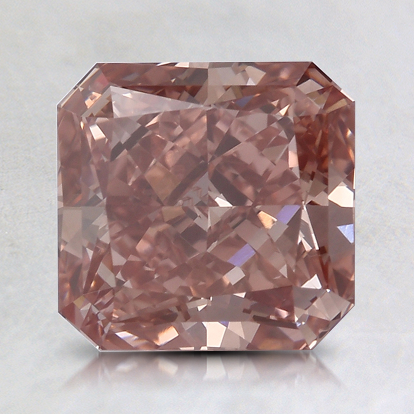 2.01 Ct. Fancy Deep Orangy Pink Radiant Lab Grown Diamond