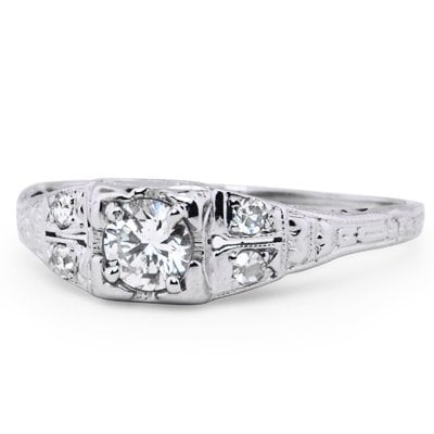 Edwardian Diamond Vintage Ring