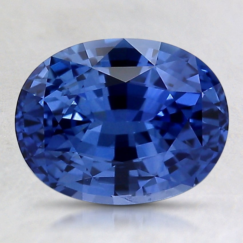 8.9x6.9mm Blue Oval Sapphire