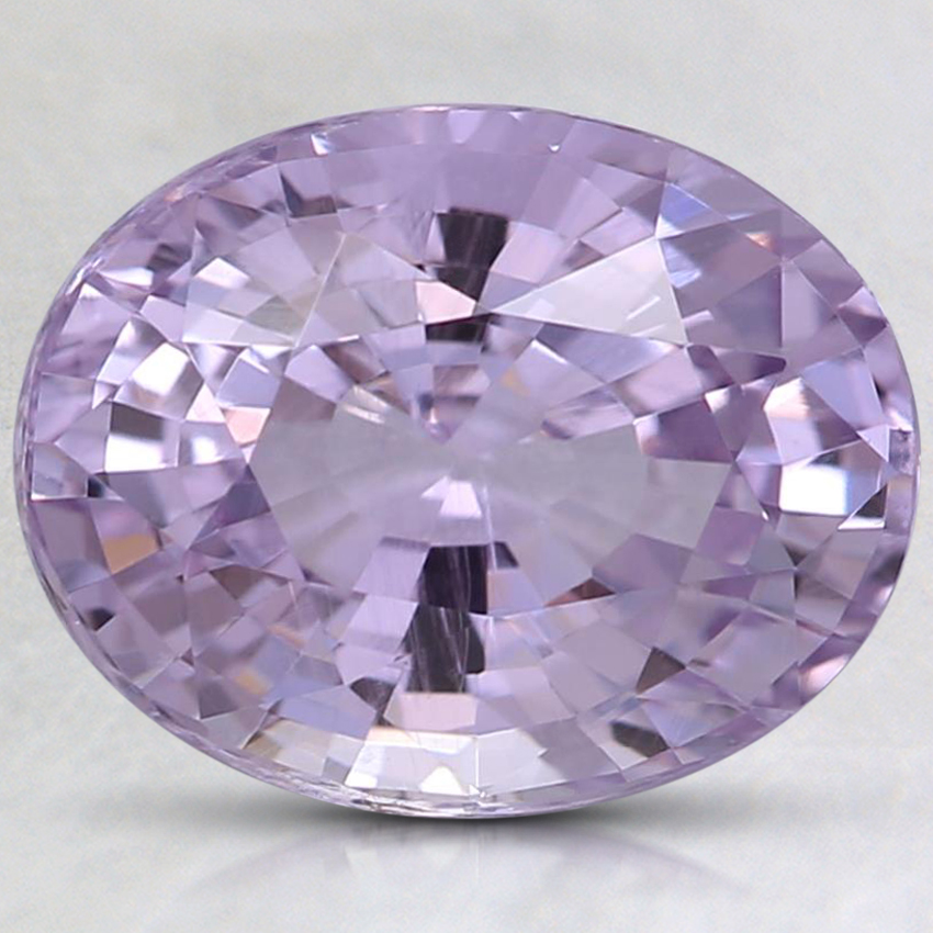 9.8x7.7mm Unheated Pink Oval Sapphire